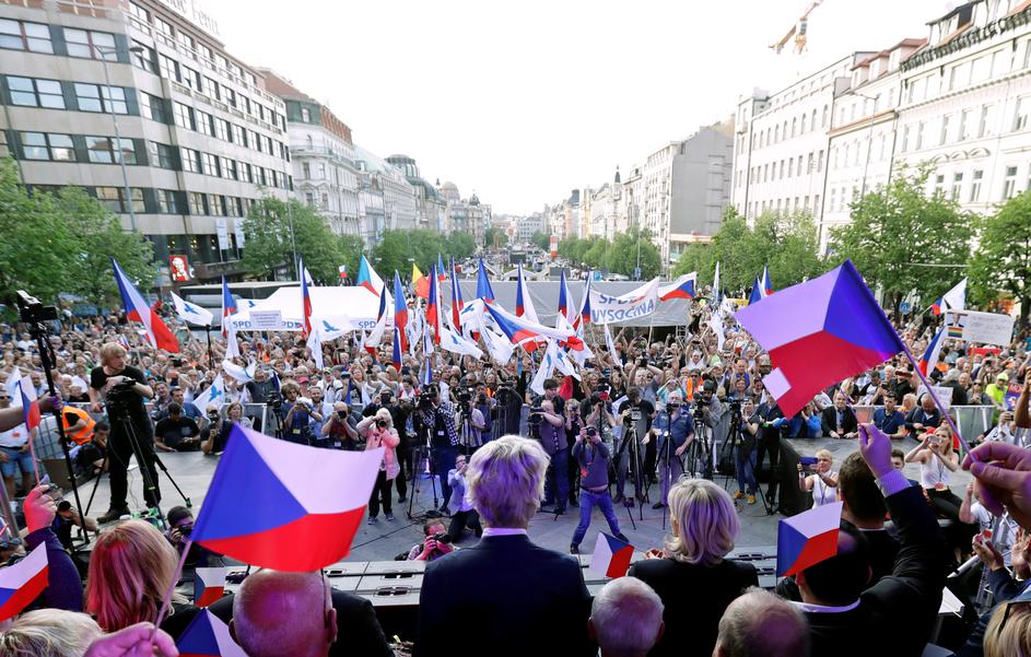 Češka - Prag - demonstracije