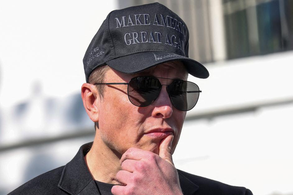 FILE PHOTO: Elon Musk is pictured at the White House in Washington