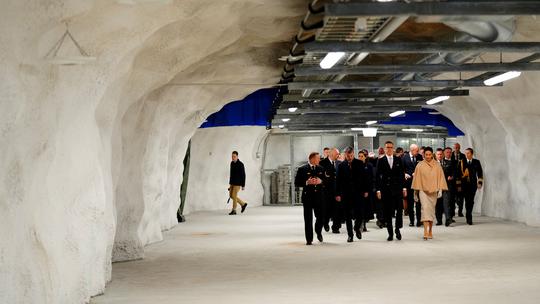 The Danish royal couple on a state visit to Finland