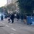 French high school students protest in France