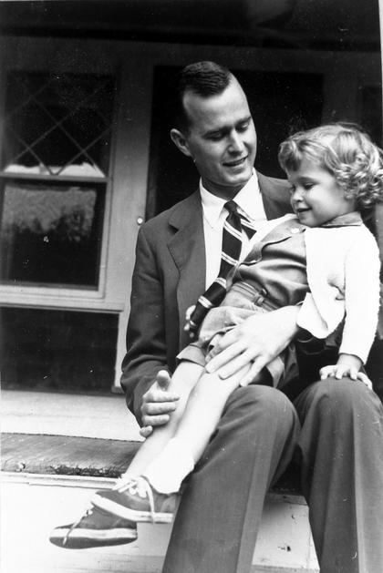 George Bush i kći Robin