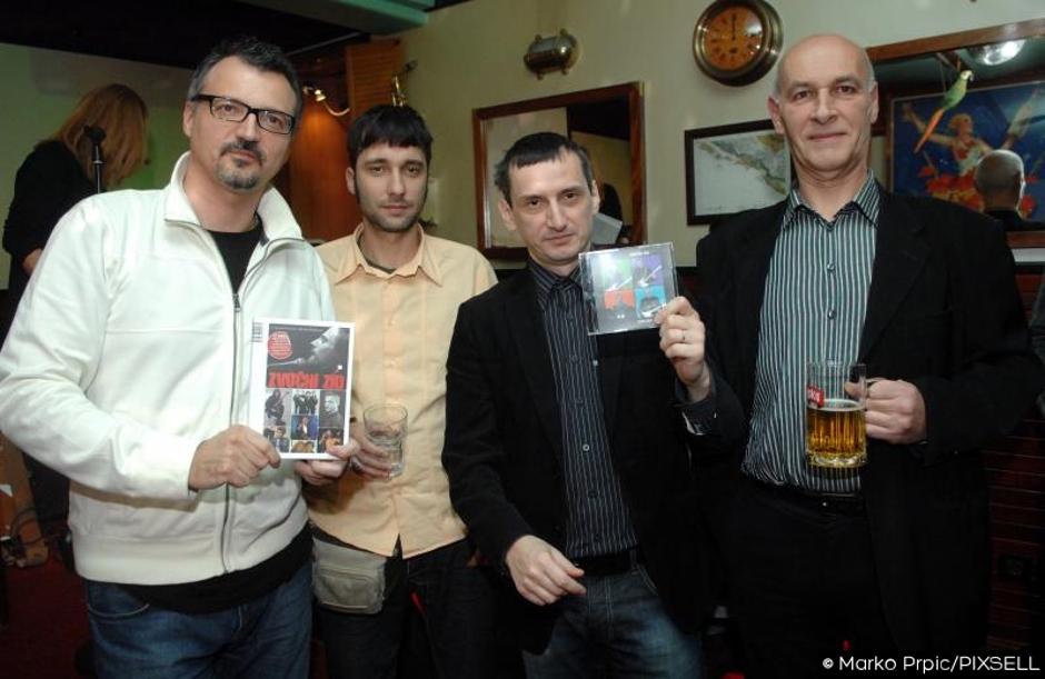 Promocija knjige Zvučni zid i svirka benda autora priča iz te zbirke | Author: Marko Prpić (PIXSELL)