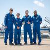 NASA Artemis II Astronauts Arrive At The Kennedy Space Center