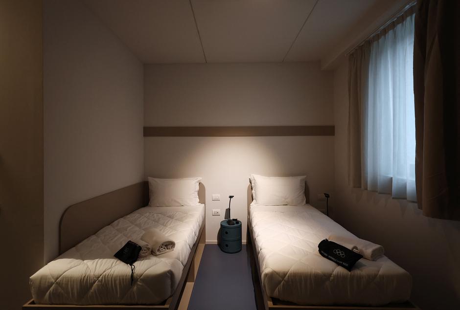 Milano Cortina 2026 Winter Olympics - Press Visit at the Olympic and Paralympic Athletes' Village | Author: Yara Nardi