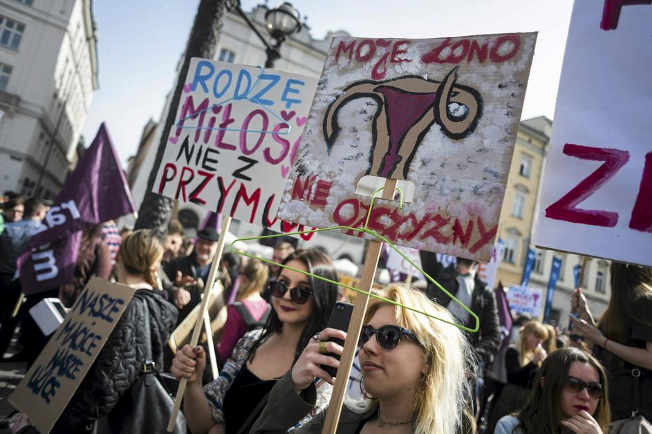 Poljska prosvjed - pobačaj