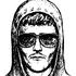 A suspect sketch of the Unabomber, later found to be Ted Kaczynski, released in February 1987 - created by The FBI