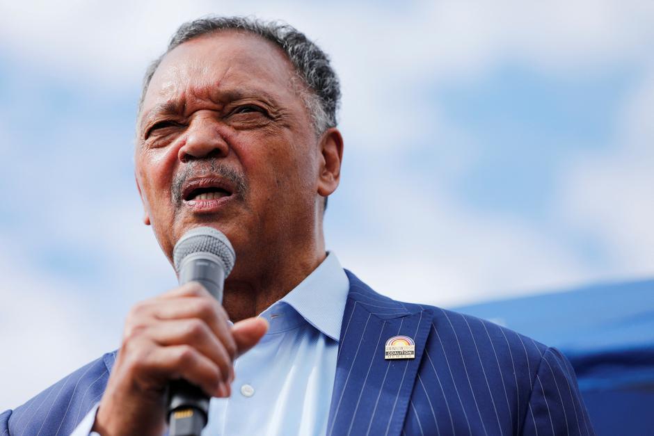 FILE PHOTO: Reverend Jesse Jackson Speaks in Minneapolis to Memorialize George Floyd | Author: Adam Bettcher