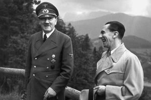 Joseph Goebbels i Hitler