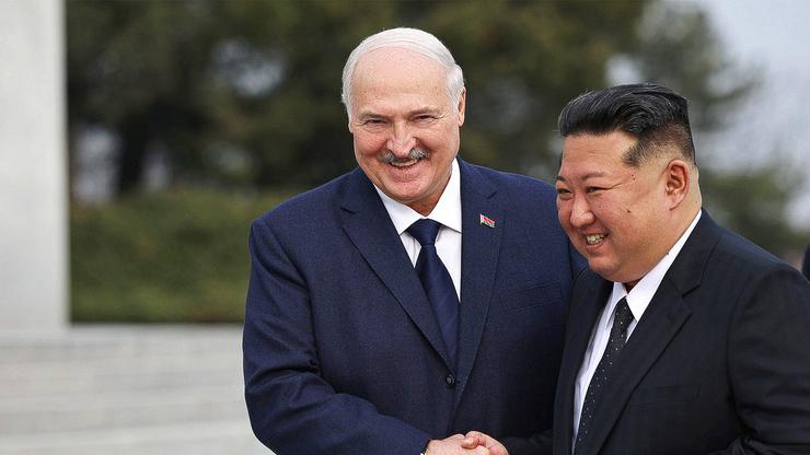 North Korea Belarusian President Meets North Korean Leader in Pyongyang
