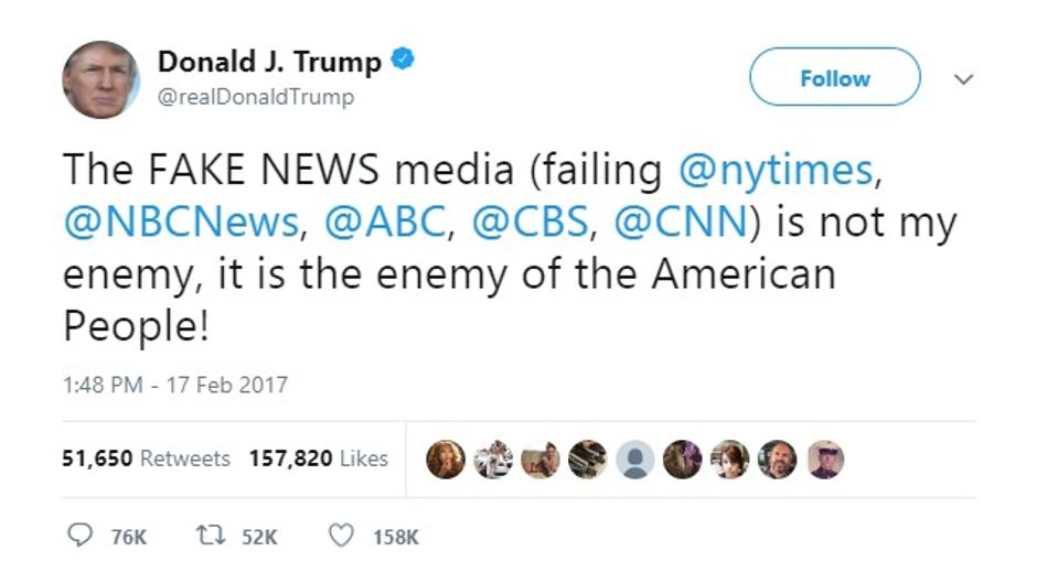 Donald Trump Tweet | Author: Twitter