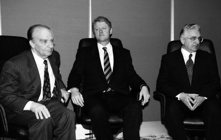 Alija Izetbegović, Bill Clinton i Franjo Tuđman | Author: Davor Višnjić/PIXSELL