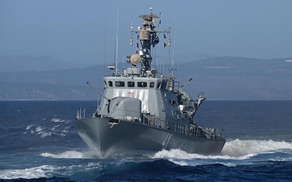 Split: Hrvatska ratna mornarica izvodi vježbu za vojni mimohod | Author: Marko Lukunic/PIXSELL