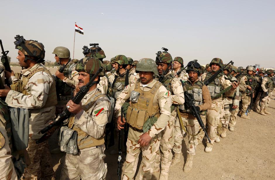 Iračka vojska uoči oslobađanja Mosula | Author: AHMED SAAD/REUTERS/PIXSELL