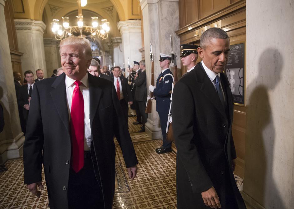 Barack Obama i Donald Trump | Author: J. SCOTT APPLEWHITE/DPA/PIXSELL