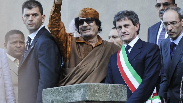 Rim: Libijski lider Muammar Gaddafi posjetio Capitolium
