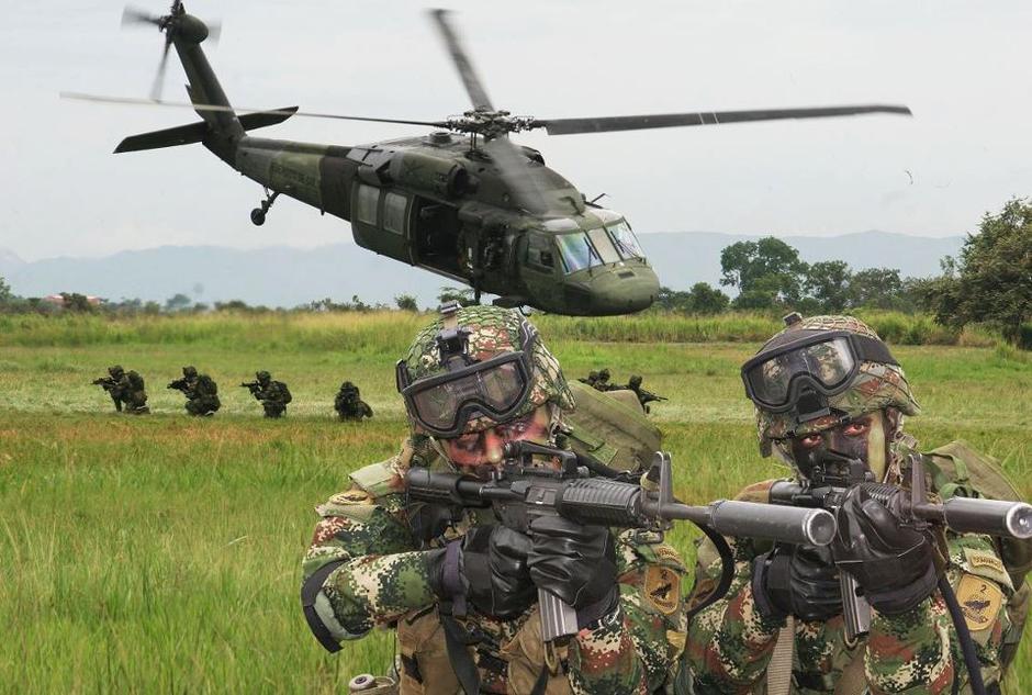 Vježbe kolumbijske vojske uoči napada na militante FARC-a | Author: By Mrnico1092 - Own work, CC BY-SA 3.0, https://commons.wikimedia.org/w/index.ph