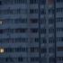 Kyiv, 22/11/2024, High-rise buildings seen without power during scheduled blackout in Kyiv. Residents experiences multiple blackouts per day, as Russia has destroyed big parts of Ukraine’s energy infrastructure. While businesses rely mostly on diesel powe