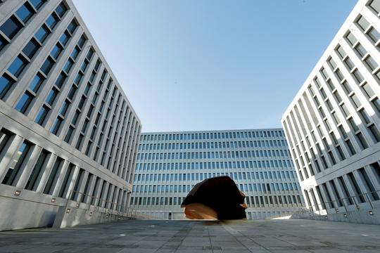 FILE PHOTO: Germany's spy agency headquarters in Berlin