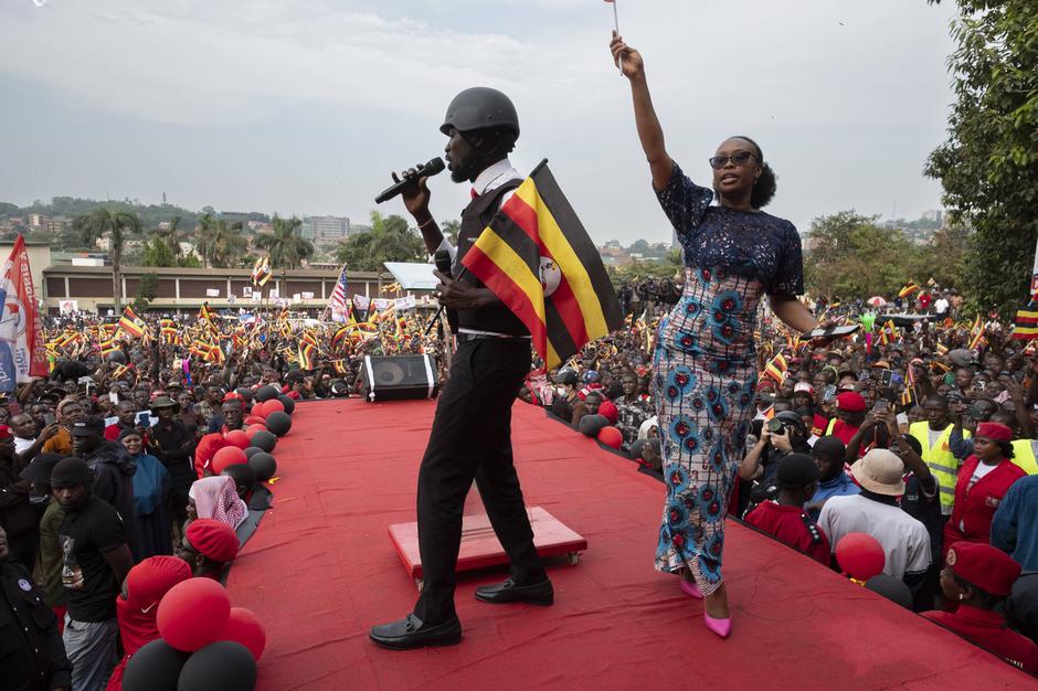 Uganda Kampala - Political campaign | Author: 