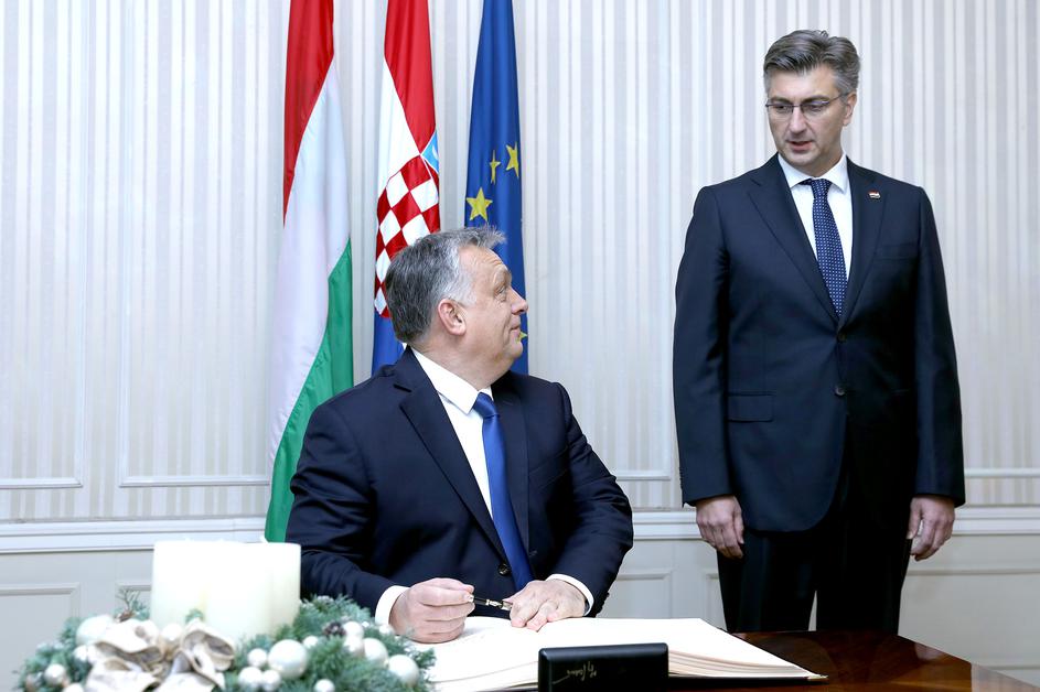 Susret Plenković Orban