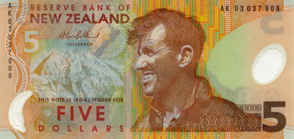 Novozelandska novčanica od pet dolara | Author: Facebook