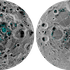 Mjesta na kojima se na Mjesecu nalazi led u kraterima