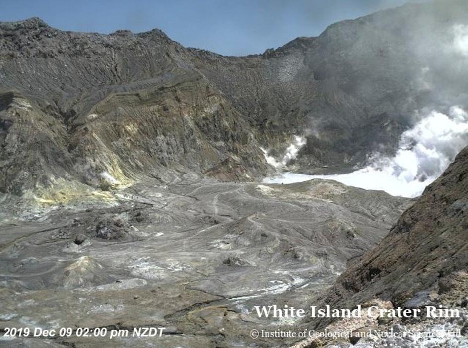 Erupcija vulkana na White Islandu
