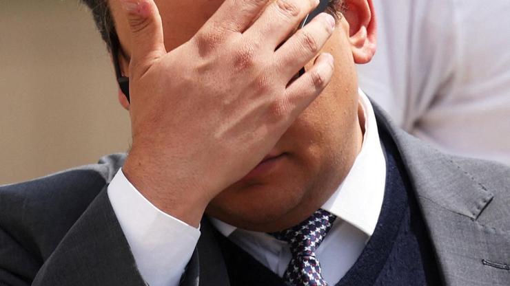 George Santos corruption trial at the Central Islip Federal Courthouse