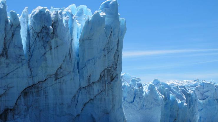 Ledenjak na Antarktici koji se otapa