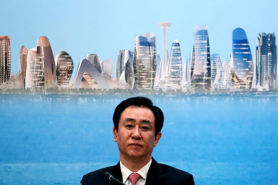 FILE PHOTO: China Evergrande's then-Chairman Hui Ka Yan in Hong Kong | Author: BOBBY YIP/REUTERS