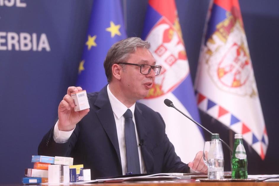 Beograd: Vučić predstavio paket novih mjera za poboljšanje životnog standarda građana