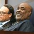 Duane Davis appears in district court for a pretrial hearing, in Las Vegas