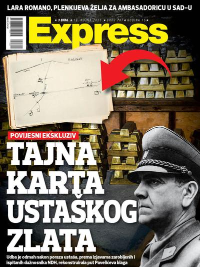 Povijesni ekskluziv: Tajna karta ustaškog zlata