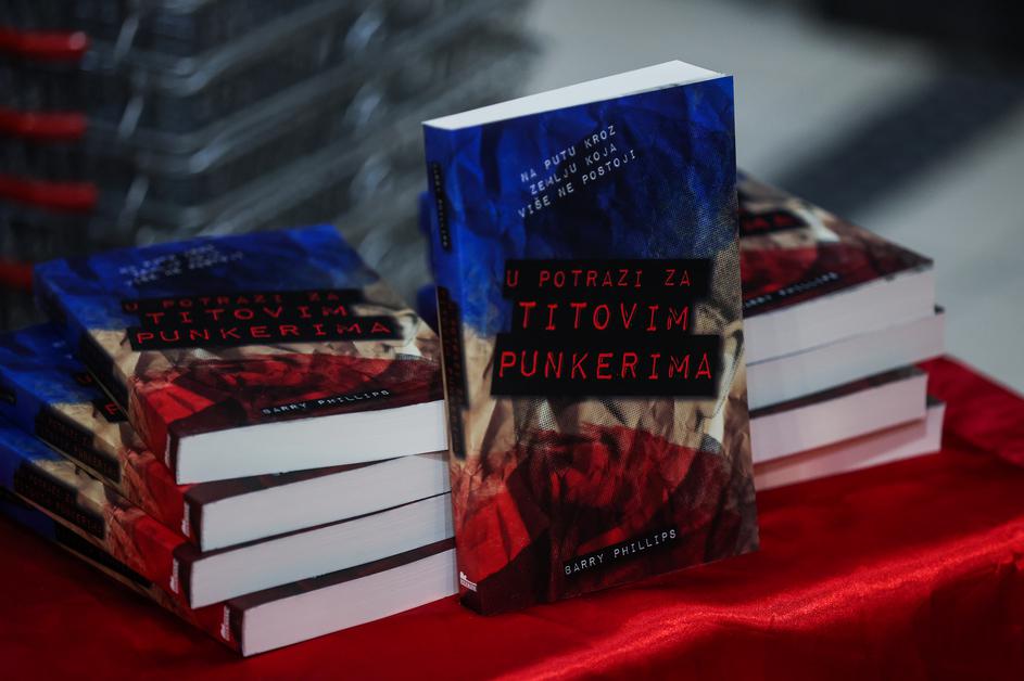 Zagreb: Promocija knjige "U potrazi za Titovim punkerima" autora Barryja Phillipsa