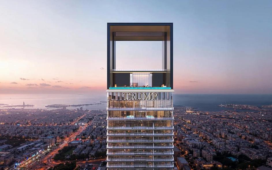 La Trump Tower de Dubaï sera dotée de la piscine à débordement la plus haute du monde