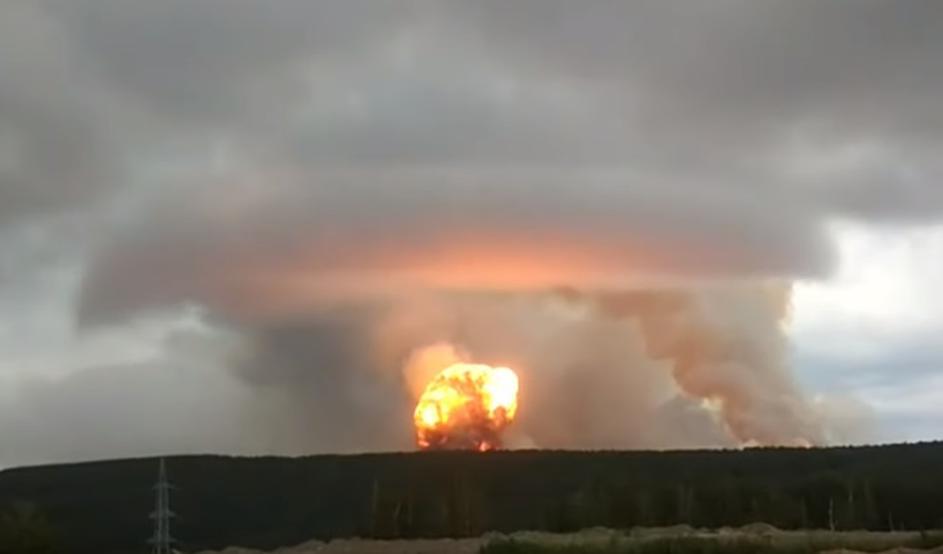 Eksplozija u blizini ruske luke Severodvinsk