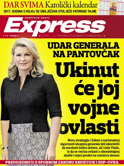 Novi Express: Generali Kolindi ukidaju vojne ovlasti