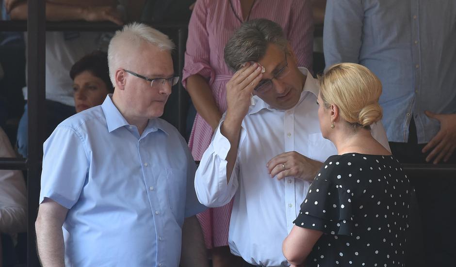 Ivo Josipović, Andrej Plenković, Kolinda Grabar Kitarović | Author: Duško Marušić/Pixsell