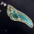 Coral atoll and lagoon
