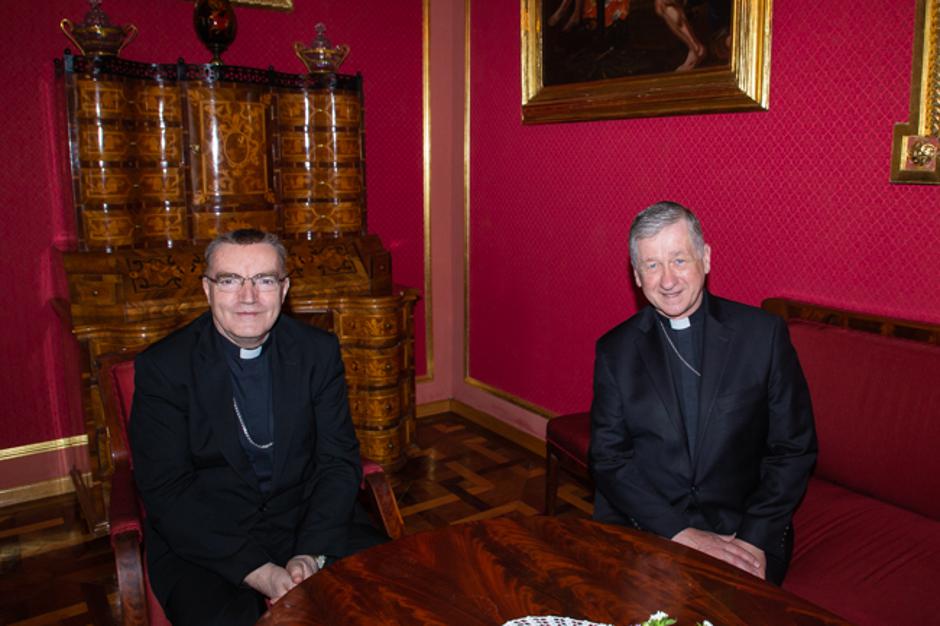 Josip Bozanić i Blase Cupich | Author: Zagrebačka Nadbiskupija