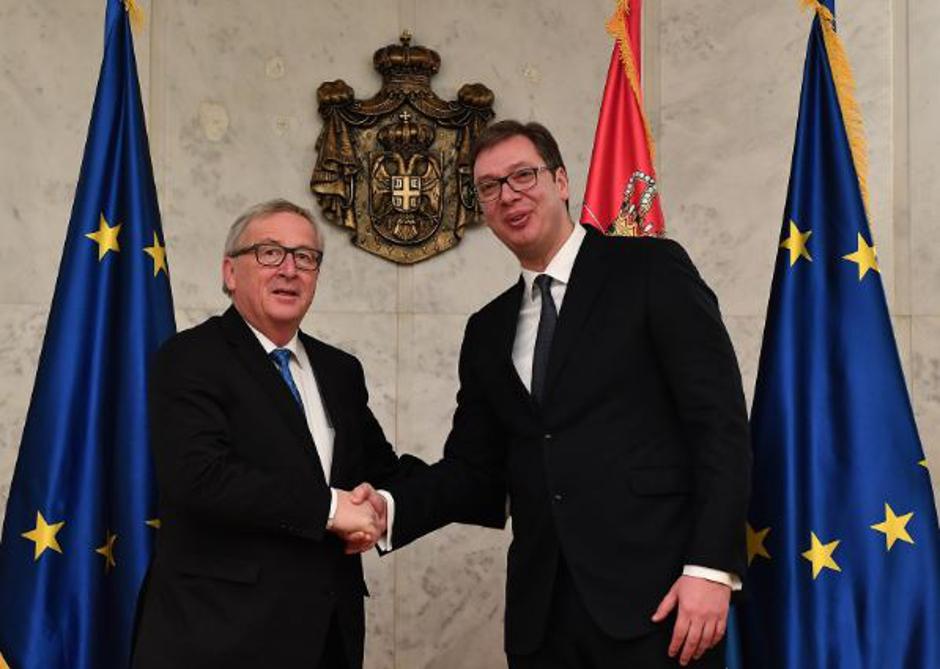 Jean-Claude Juncker i Aleksandar Vučić | Author: Srdjan Ilic/PIXSELL