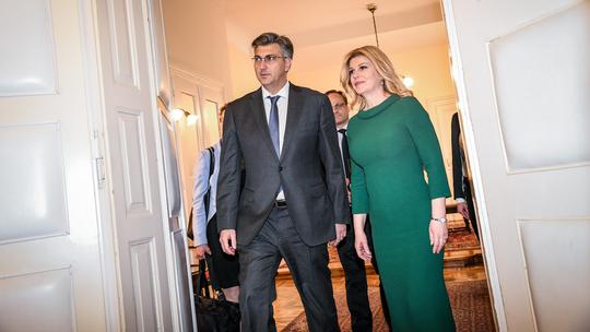 Andrej Plenković i Kolinda Grabar Kitarović