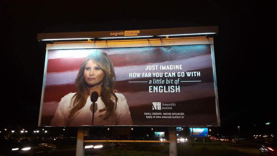 Melania Trump na reklami | Author: Američki Institut/Facebook