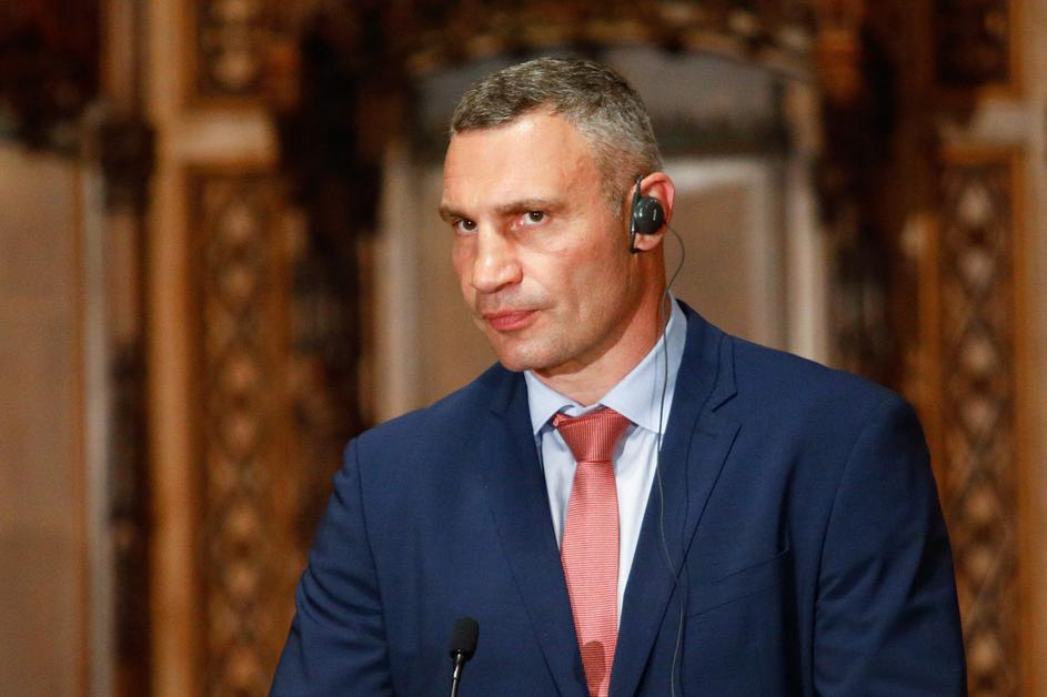 Kiev's Mayor Vitali Klitschko Visits Barcelona
