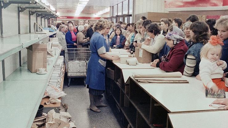 Nestašica hrane u trgovinama u Sovjetskom savezu