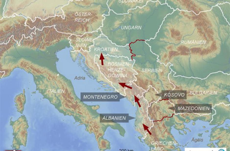 Migrantska ruta BiH | Author: Screenshot