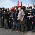 Paris, France. 13th Oct, 2026. High school students and autonomists clash with riot police in Paris, October 13, 2026. - 13/10/2026 - France/Ile-de-France (region)/Paris - Julien Mattia/Le Pictorium Credit: LE PICTORIUM/Alamy Live News