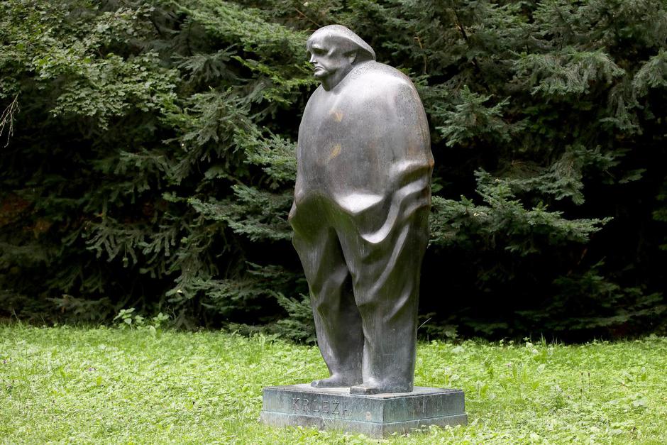 Zagreb: Na današnji dan prije 130 godina rodio se Miroslav Krleža | Author: Patrik Macek/PIXSELL