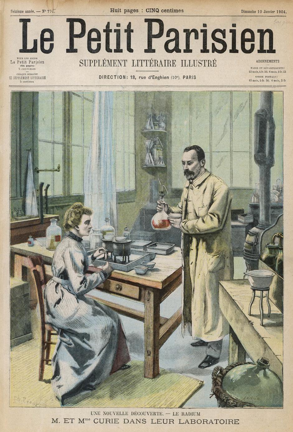 Marie and Pierre Curie | Author: Rights Managed