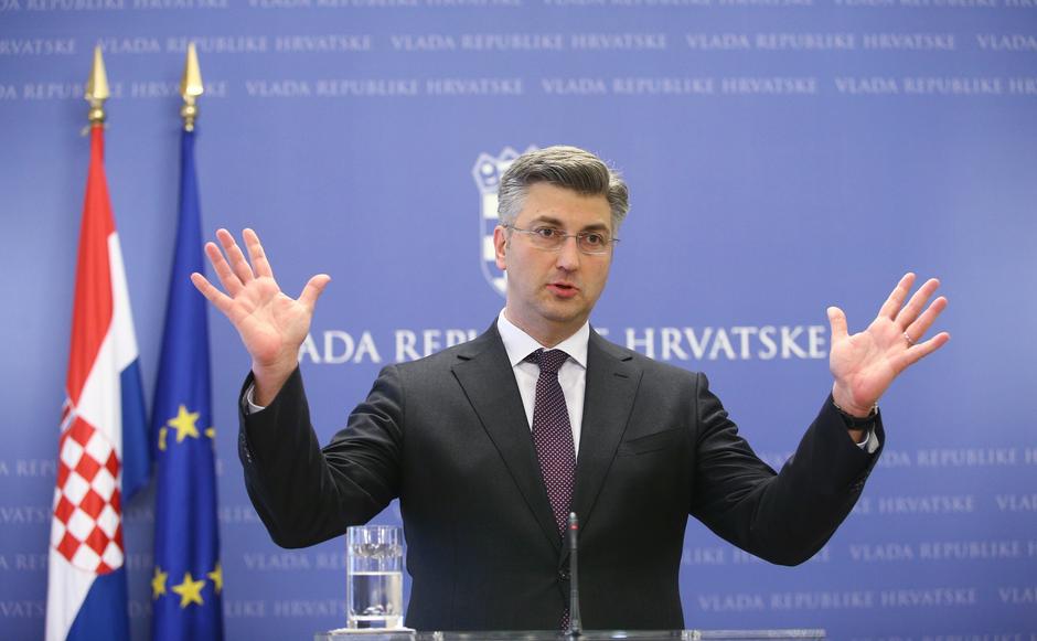 Andrej Plenković nakon razrješenja trojice ministara | Author: Željko Lukunić (PIXSELL)